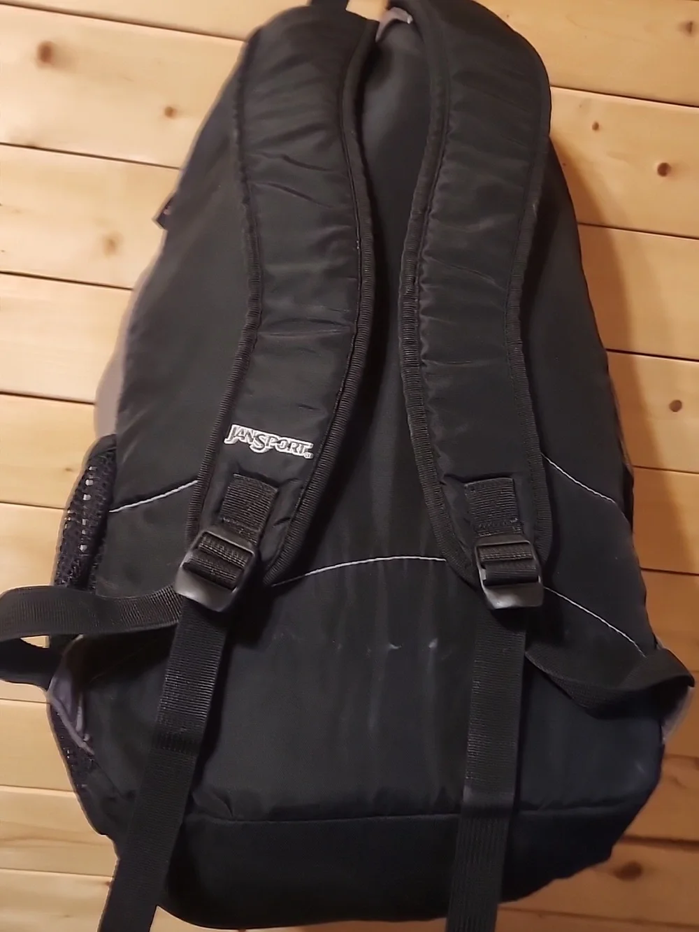 Vintage Jansport Backback Suede Leather